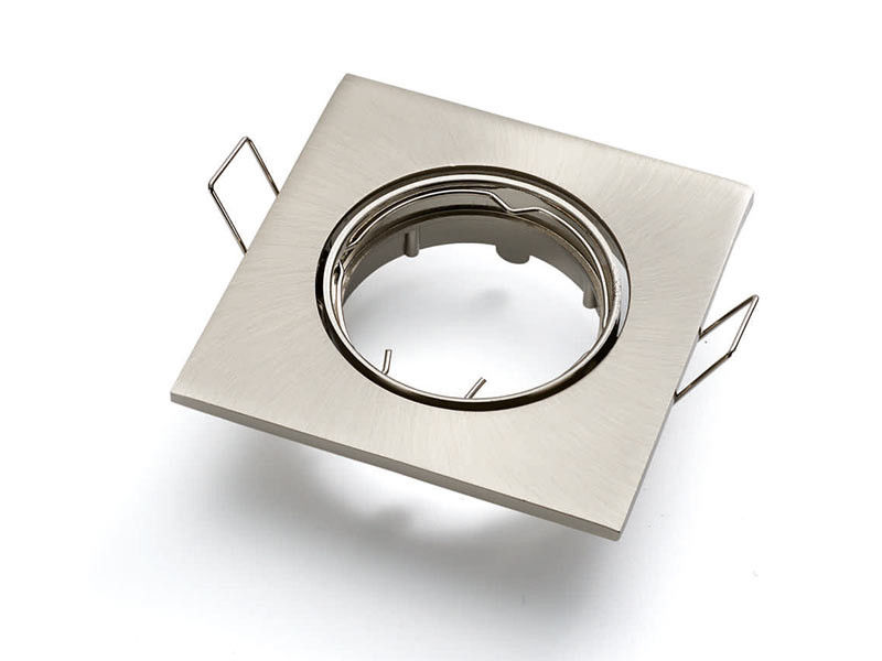 Die Cast Aluminum 84mm Square  Recessed Lighting Trim